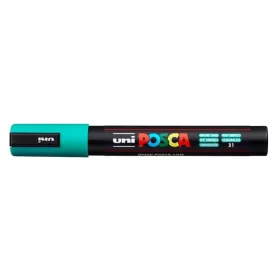   Dekormarker, 1,8-2,5 mm, UNI "Posca PC-5M", smaragdzöld