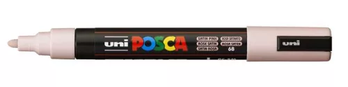 Dekormarker, 1,8-2,5 mm, UNI "Posca PC-5M", szatén rózsaszín
