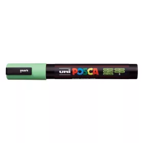   Dekormarker, 1,8-2,5 mm, UNI "Posca PC-5M", világoszöld