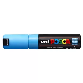   Dekormarker, 4,5-5,5 mm, UNI "Posca PC-7M", világoskék