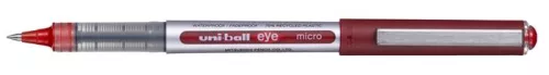 Rollertoll, 0,3 mm, UNI "UB-150E Eye Micro Eco", piros