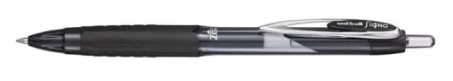 Zseléstoll, 0,4 mm, nyomógombos, UNI "UMN-207E Signo", fekete