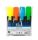 Szövegkiemelő készlet, 1-5 mm, VICTORIA, "Color 200", 4 különböző szín