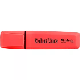   Szövegkiemelő, 1-5 mm, VICTORIA OFFICE, "ColorLine", rózsaszín