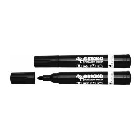   Alkoholos marker, 1-3 mm, kúpos, VICTORIA "Gekko", fekete