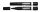Alkoholos marker, 1-3 mm, kúpos, VICTORIA "Gekko", fekete