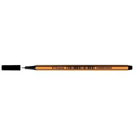 Tűfilc, 0,4 mm, VICTORIA,"Slim", fekete