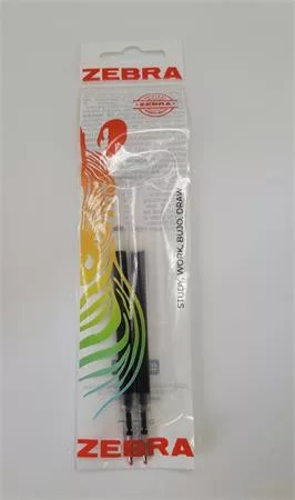 Zseléstollbetét, 0,33 mm, ZEBRA "JF", fekete