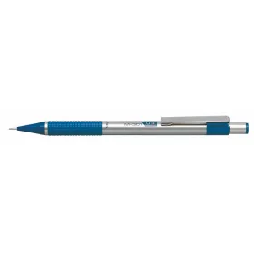   Nyomósirón, 0,5 mm, rozsdamentes acél, kék test, ZEBRA "M-301" (10 darab/csomag)