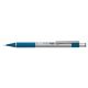 Nyomósirón, 0,5 mm, rozsdamentes acél, kék test, ZEBRA "M-301" (10 darab/csomag)