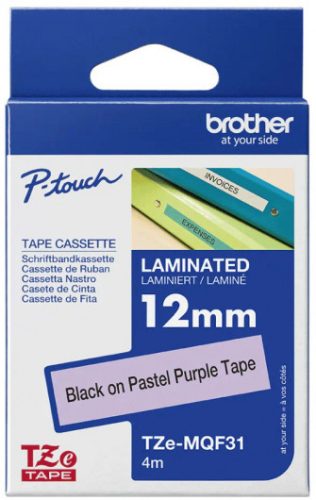 Brother TZe-MQF31 12 mm széles 4 m hosszú szalagkazetta