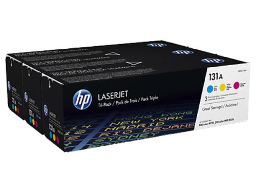 HP U0SL1AM Toner CYM Tri-pack No.131A