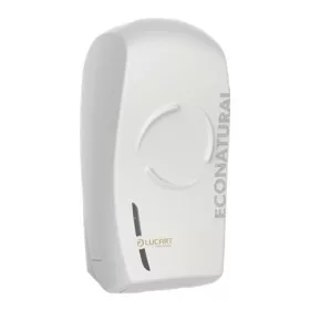   Toalettpapír adagoló, hajtogatott toalettpapírhoz, 32,8x16,5x13,8 cm, LUCART "EcoNatural Flow Bulk Pack", fehér
