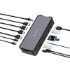 Dokkoló, 15 port, USB-C host, VERBATIM "USB-C Pro CDS-15"