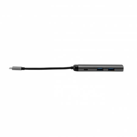 USB elosztó-HUB, USB-C/USB 3.0/HDMI, VERBATIM
