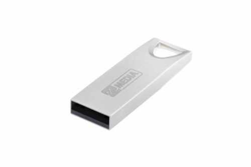 Pendrive, 64GB, USB 2.0, alumínium ház, MYMEDIA "Alu" (by VERBATIM)