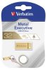 Pendrive, 32GB, USB 3.2, VERBATIM "Executive Metal", arany