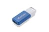 Pendrive, 64GB, USB 2.0, VERBATIM "Databar", kék