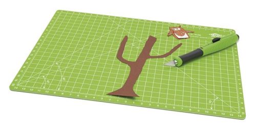 Vágóalátét, barkácsoláshoz, A4, WEDO "Comfortline", zöld