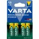 Tölthető elem, AA ceruza, 4x2100 mAh, előtöltött, VARTA "Power"