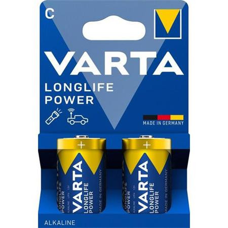 Elem, C baby, 2 db, műanyagmentes, VARTA "Longlife Power"