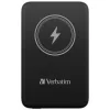 Power bank, mágneses (vezeték nélküli), 10.000mAh, VERBATIM "MCP-10, fekete
