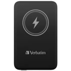  Power bank, mágneses (vezeték nélküli), 10.000mAh, VERBATIM "MCP-10, fekete