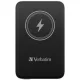 Power bank, mágneses (vezeték nélküli), 10.000mAh, VERBATIM "MCP-10, fekete