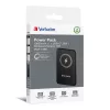 Power bank, mágneses (vezeték nélküli), 10.000mAh, VERBATIM "MCP-10, fekete