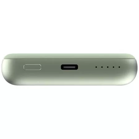 Power bank, mágneses (vezeték nélküli), 10.000mAh, VERBATIM "MCP-10, zöld