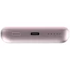 Power bank, mágneses (vezeték nélküli), 10.000mAh, VERBATIM "MCP-10, rózsaszín