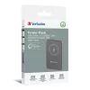 Power bank, mágneses (vezeték nélküli), 10.000 mAh, VERBATIM "MCP-10, szürke
