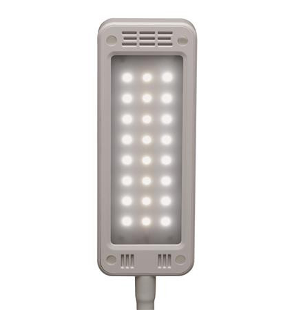 Asztali lámpa, LED, szabályozható, MAUL "Pearly colour vario", fehér