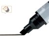 Táblamarker, vágott hegyű, 4 mm, NOBO, 4 db fekete