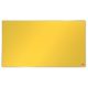 Textiltábla, széles képarány, 40"/89x50cm, alumínium keret, NOBO "Impression Pro", sárga