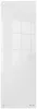 Üzenőtábla, üveg, fali, keskeny, 30x90 cm, NOBO "Home", fehér