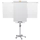 Flipchart tábla, mobil, NanoClean™ felületű, mágneses felület, 2 db segédkarral, NOBO