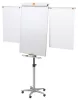 Flipchart tábla, mobil, NanoClean™ felületű, mágneses felület, 2 db segédkarral, NOBO