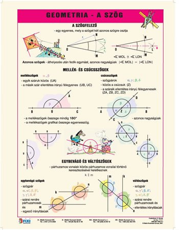 Tanulói munkalap, A4,  STIEFEL "Geometria -a szög"