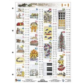   Tanulói munkalap, A4,  STIEFEL "Összeadás II. rajzos"