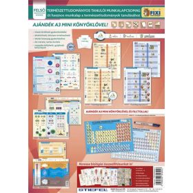   Tanulói munkalap csomag, 5 munkalap, 1 alátét, filc, STIEFEL "Természettudomány"