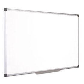   Fehértábla, mágneses, zománcozott, 120x240 cm, alumínium keret, VICTORIA
