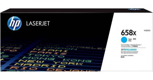 HP W2001X Toner Cyan 28k No.658X (Eredeti)