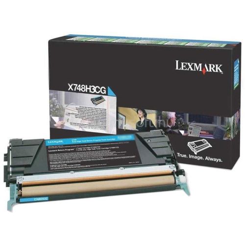 Lexmark X74x Cyan Toner High Corporate(Eredeti)X748H3CG