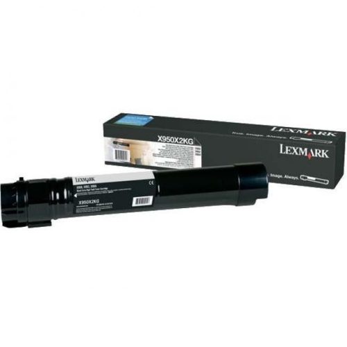 Lexmark X950 toner Bk. (Eredeti) X950X2KG