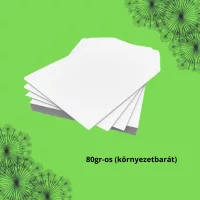 80g-os környezetbarát irodai papírok