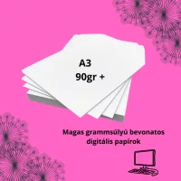 Magas grammsúlyú bevonatos A3 digitális papírok