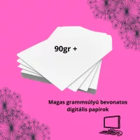Magas grammsúlyú bevonatos digitális papírok