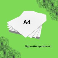80g-os környezetbarát A4 irodai papírok