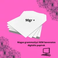 Magas grammsúlyú nem bevonatos digitális papírok